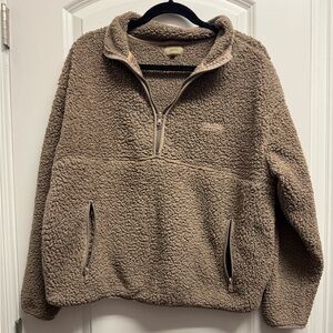 SKIMS Taupe Sherpa Jacket